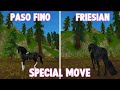 Paso Fino Vs Friesian! 🐴✨ | Side By Side Comparisons! | Star Stable Online