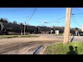 CSX L321 with BNSF genset and ALCO S4!