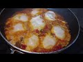 HUEVOS A LA MEXICANA AHOGADOS