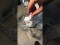 How to make “Santa’s Shaved Beard” Slime 🎅🏽🤍❄️ (Cloud Cream Slime) 👩🏽‍🔬