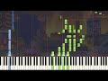 Sonic Mania - Studiopolis Act 1: Synthesia Piano Tutorial