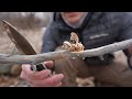 Kephart VS. Nessmuk Knife | SUCCESS with Bow Drill Friction Fire