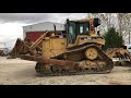 Loading And Transporting Two Caterpillar D6 Bulldozers - Fasoulas Heavy Transports