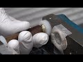 Process of Making a Handmade Rosewood Fountain Pen. Korean Pen Maker.