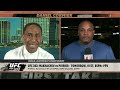 Stephen A. asks for Islam Makhachev’s weakness & Conor McGregor’s return 👀 | First Take