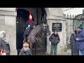 GET LOST! King's Guard Chase AN IDIOT Away with HORSE!