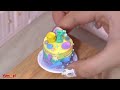 So Tasty Miniature Rainbow Smoothies Recipes | Miniature Cake Ideas | Tiny Cakes