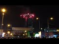 Ho Chi Minh City Saigon Vietnam New Year's Eve Fireworks