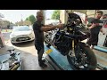 FITTING AKRAPOVIC DECAT EXHAUST PIPE ON MY DADS 2024 YAMAHA R1M STEP BY STEP