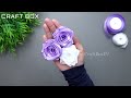 DIY Satin Ribbon Rose flowers | How to make ribbon rose | Ribbon decoration ideas | Ribbon hacks