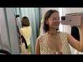 [4K] New TRANSPARENT clothes Try On Haul in the Mall 2024 | With Klara Si