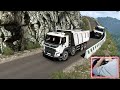 ÖLÜM YOLUNDA RİSKLİ SOLLAMALAR !!! ETS 2 MOD 1.45 [ Logitech G29 ]