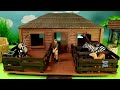 Schleich Safari Animal Nursery Playset  and Fun Animals Toys For Kids