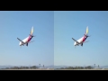 [3D] 仙台空港 旅客機着陸 (1)
