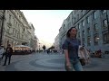 прогулка по центру Санкт Петербурга  a walk through the center of St. Petersburg on June 07, 2024