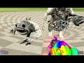 🌀 FUNNEL ZOOCHOSIS vs ZOONOMALY FORGOTTEN SMILING CRITTERS POPPY PLAYTIME 3 SPARTAN KICKING in Gmod