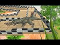 ARBS Speed Race. Zigzag up-down course! | Animal Revolt Battle Simulator