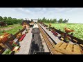 Making a FREIGHT TRAIN with Create Mod | 🚂 Minecraft Tutorial