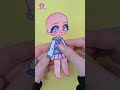How to draw School Girl Outfit 3 Styles #paperdiy #tocaboca #drawing