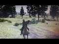 Red Dead Redemption 2 - The shooting horse (bug)