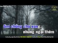 Karaoke Chuyến Xe Lam Chiều Tone Nam Nhạc Sống | Trọng Hiếu