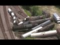 Train Derailment In Illinois