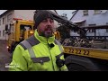 Kühler ABGERISSEN! 🚛 LKW von BAUSTELLE abschleppen! | Achtung Kontrolle