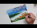 Landscape in watercolour