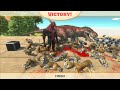 [ Dangerous Forest ] Run Away from Hungry Tigers (Help me Kozarog!) - Animal Revolt Battle Simulator