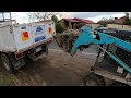 Pool Removal - Look at that SLUDGE. LIMITED ACCESS. Time lapse.