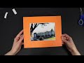 How to Mat Your Artwork or Print: The Hinging Method