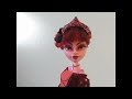 Doll repaint - Scarlet Queen (Monster High Repaint)