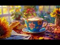 Autumn Morning Chill☕Uplifting Jazz & Bossa Nova for a Productive Start to Your Day