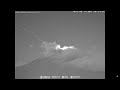 August 24, 2023, ~ Star Link? ~ Popocatepetl Volcano, Mexico ~ 20:34 MDT