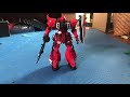 Gunpla stop motion test: Gunner Zaku Warrior.