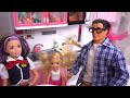 Barbie Dolls School Evening Routine