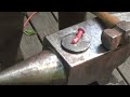 Forging a Cutting table For My Anvil!