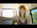 After 12 Years Living Nomadically She Built Her Dream Camper Van