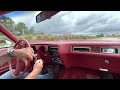 1977 Oldsmobile Cutlass Supreme Brougham Driving Video!!! 38,000 ORIGINAL MILES