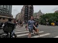 [4K]🔥NYC SUMMER WALKING TOUR🚕 Upper West Side & Broadway 🎧🧡