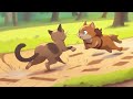 whiskers dash the fastest cat in the park #kidstory #kidsvideo #kidsvideos