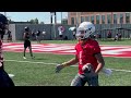 Five-star quarterback commit Tavien St. Clair shows off his arm in Ohio State’s 7-on-7 tournament