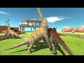 Who is The Boss - Tek Rex or Indominus Rex | Animal Revolt Battle Simulator