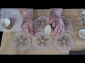 #1096 Beautiful Effects In These Resin 3D Flowers With Gold Details