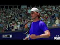 Live | Borna Ćorić vs Jannik Sinner | Canadian Open 2024 | Simulated AOT2