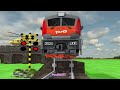 電車アニメ | Railway Crossing  Train Crossing| Fumikiri 3D Railroad Crossing Animation #2