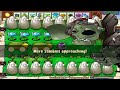 Plants vs Zombies Hack | 99 Gatling Pea vs 99 Snow Pea vs 99 Cob Cannon vs Dr.Zomboss