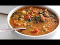 VERY BEST LENTIL SOUP | vegetarian one-pot lentil soup recipe