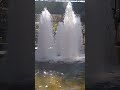 1 minute relaxing rushing water from a fountain