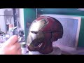 Battle Damaging Iron Man Mark 42 Helmet | Iron Man 3